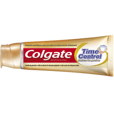 Dix nouveautés produits du mois de mai - Dentifrice Time control - Colgate