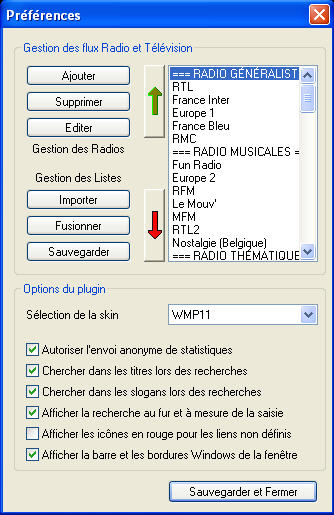 Comment écouter la radio avec Windows Media Player 11 ?"