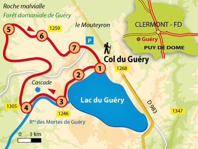 Balade nature autour du lac de Guéry - Auvergne