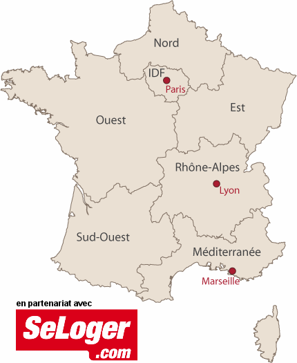 Prix au m2 : l'immobilier dans 600 villes de France